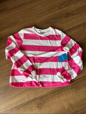 Columbia women’s Hawkins cliff striped crew